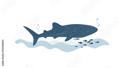 Advanced Exploration of Whale Shark Ocean Ecosystem with Fish Interactions