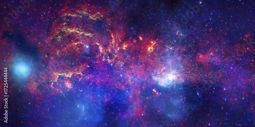 Distant galaxy. Elements of this image furnished by NASA.