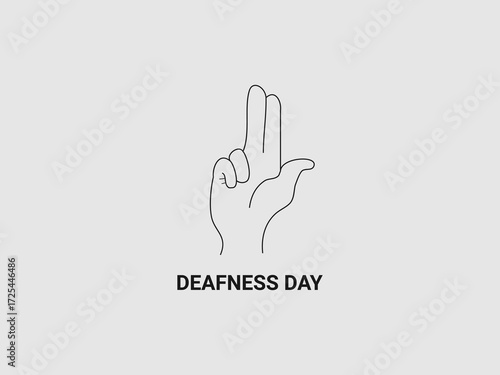 line-art illustration shows a human hand making a specific gesture