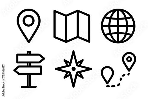 Vector Illustration of Travel Icons