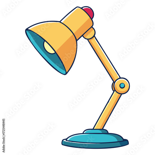 Modern Table Lamp Illustration