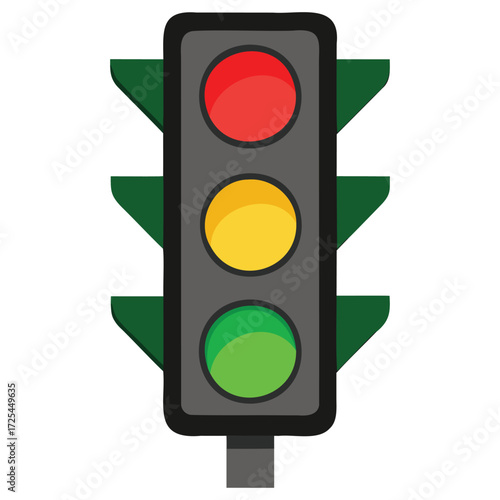 Traffic Light Illustration
