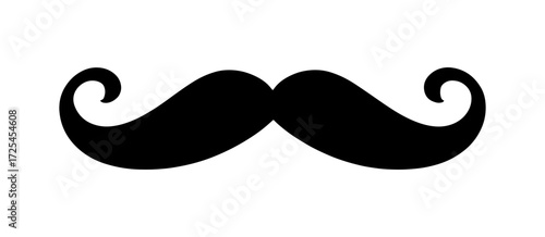 long twisted old-fashioned mustache