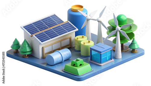 house with solar panels