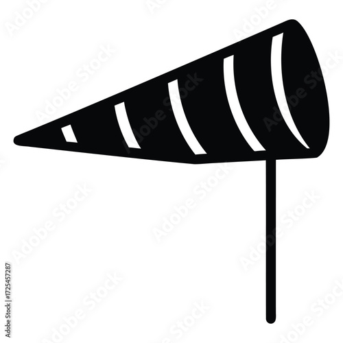 Classic Windsock Silhouette Design