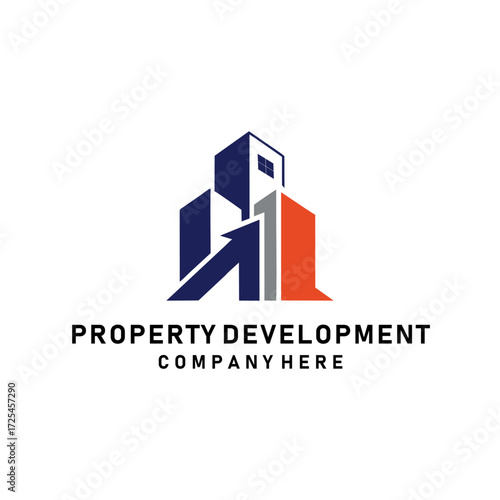 Modern and strong logo for a property development company