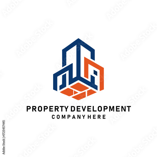Modern and strong logo for a property development company