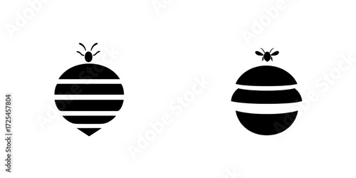 A traditional honey pot is beautifully depicted in the Honey Pot Icon, making it perfect for representing honey, beekeeping, or natural sweetness in a simple yet elegant way