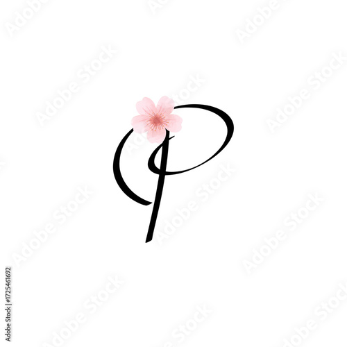 letra p. 