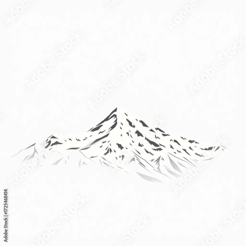 A photorealistic depiction of Mount Denali during golden hour in spring, under windy conditions, capturing unique natural textures and atmospheric mood.