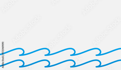Rippling Waves of Aqua: A graceful dance of flowing waves in shades of aqua blue, each curve whispering of fluidity and movement. Capturing the essence of the ocean's breath