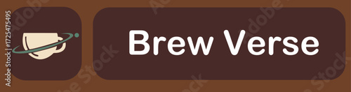 BREW VERSE minimal logo