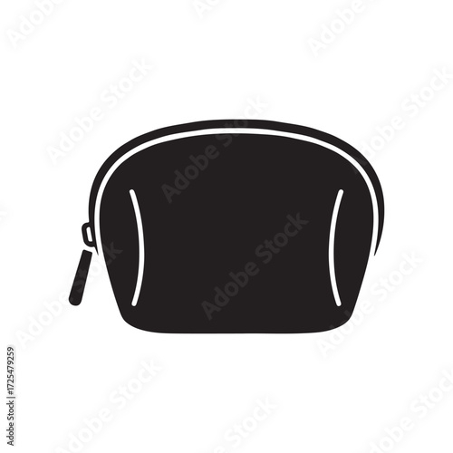 Makeup Pouch Classic Solid Cosmetic Icon