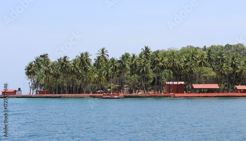 Photography The Rose Island in Andaman Nocobar of India