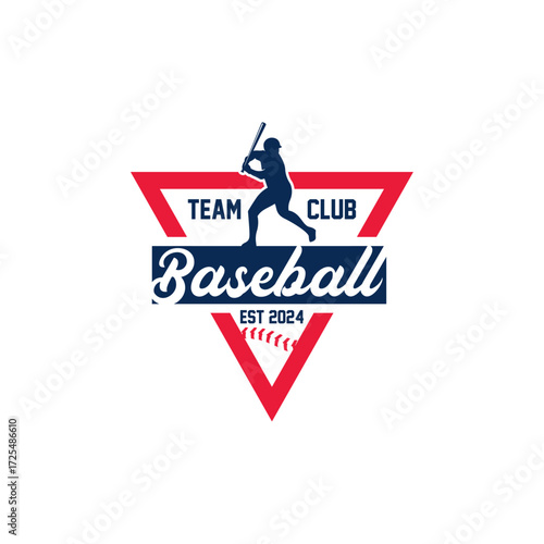 Baseball Softball Team Club Logo Academy Championship Template Vector