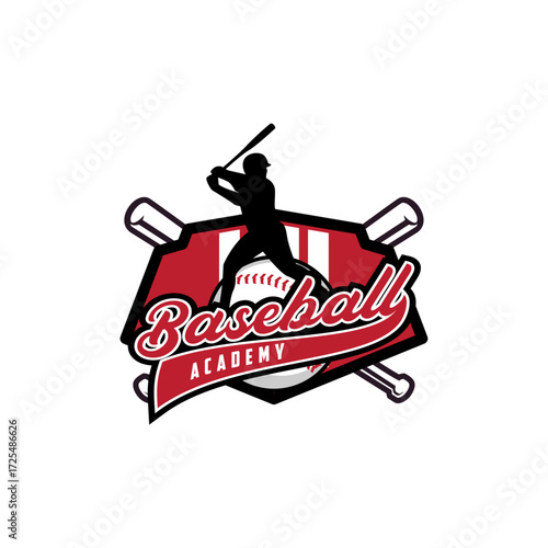 Baseball Softball Team Club Logo Academy Championship Template Vector