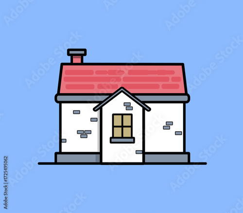 house on the sky