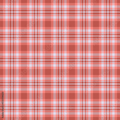 Classic plaid pattern in warm tones. Seamless tartan texture for textile design, backgrounds, or apparel. Timeless, versatile, and visually appealing.