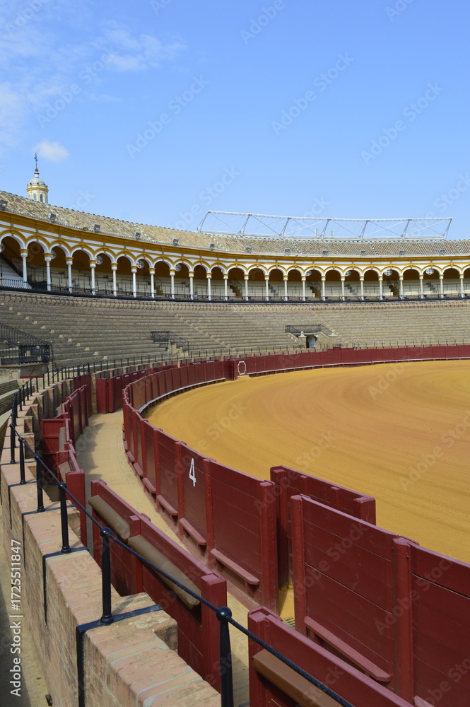 Fototapeta premium Praça de Touros em Sevilha na Espanha