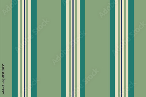 Vertical stripes pattern in harmonious green, teal, and beige tones. Ideal for backgrounds, textiles, or adding a retro flair to graphic design projects.