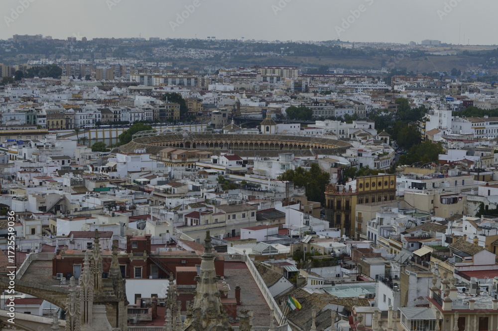 Naklejka premium Cidade de Sevilha na Espanha
