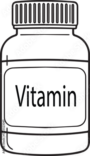 "Supplement bottle / vitamins"