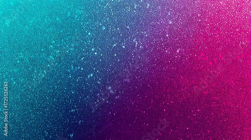 Colorful Abstract Gradient Pattern with Water Droplets in Vibrant Blue Pink Tones