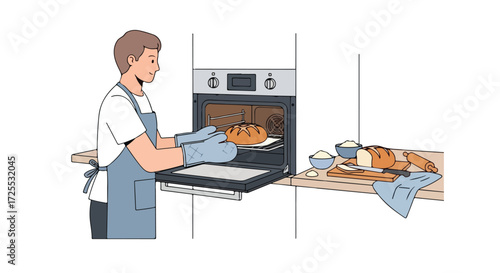 Baking Artisan Bread: A Home Chef's Culinary Journey to Delicious Homemade Loaves and Freshly Baked Goodness