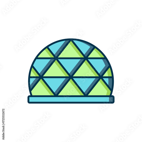 Filled outline Playground climbing equipment icon isolated on white background. Kid playground climb. Flat filled outline style with shadow. Vector