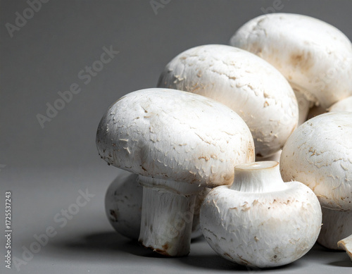 Fresh White Mushrooms