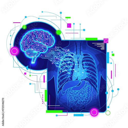 AI and Human Body Exploring the Interconnection of Mind and Physiology through Advanced Imaging