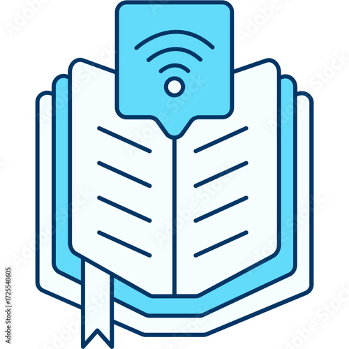 Digital Book Icon