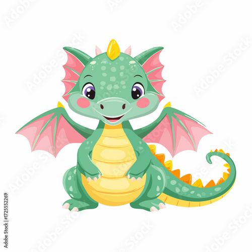 Kleider niedlicher Drache
