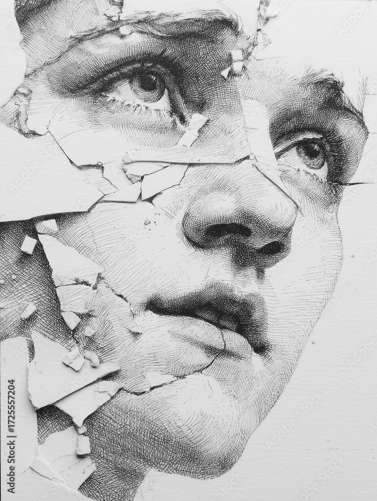 Obraz premium Portrait sketch