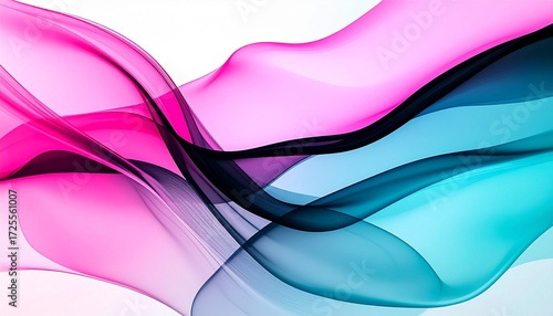 abstract background with waves