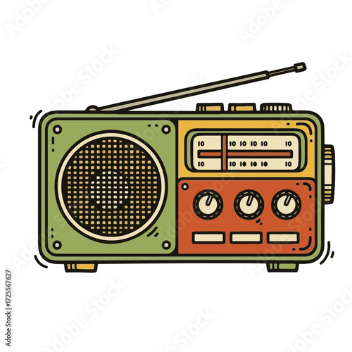 Old Radio Green
