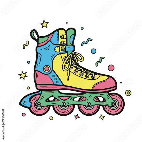 Retro Roller Skate