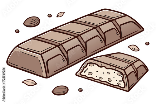 chocolate and nuts