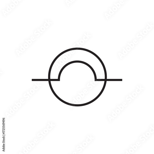 Electronic circuit symbols
