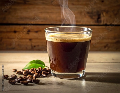 cup of coffee with cinnamon