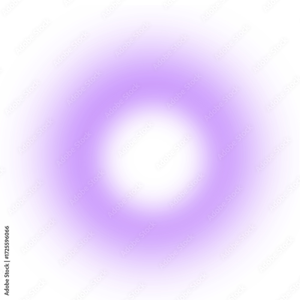 Obraz premium Glowing purple light effect, blur glowing circle round shape, gradient design element
