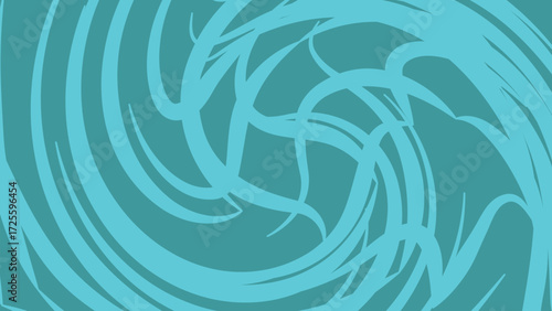 Abstract blue background vector wave pattern illustration with sea and ocean water design