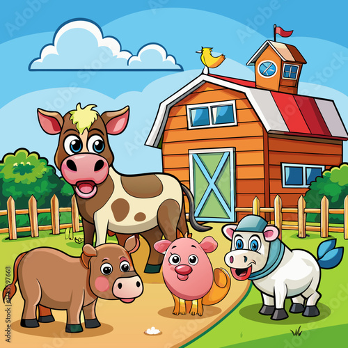 farm animals farm