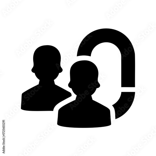 Lead Generation and Attraction of New Users using the Magnet Technique Illustration