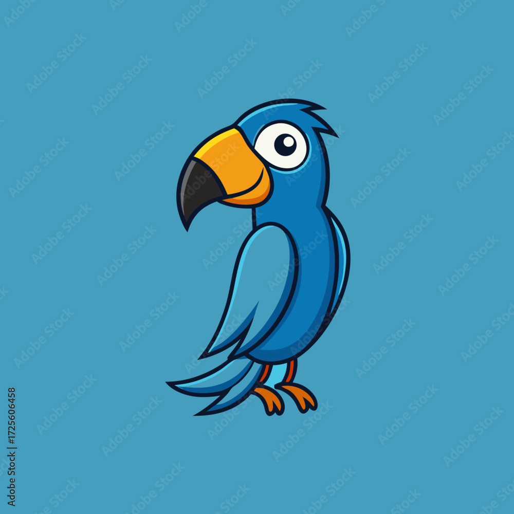 Fototapeta premium toucan bird cartoon
