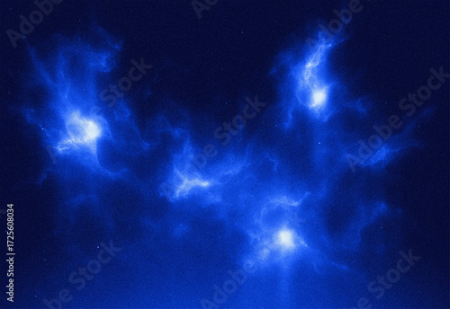Celestial Dance Unveiling the Enigmatic Blue Nebulae's Cosmic Symphony