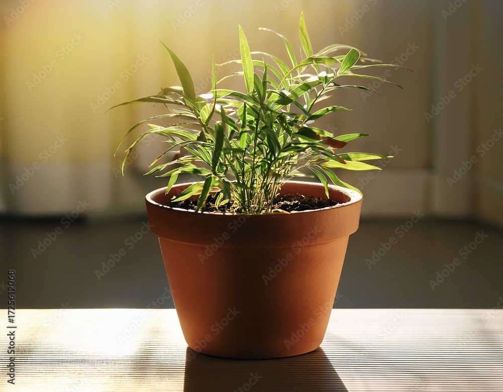 Fototapeta premium plant in a pot