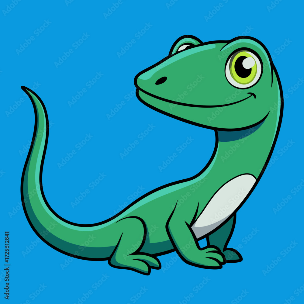 Obraz premium cartoon, animal, vector, reptile, dinosaur, illustration, lizard, crocodile, dragon, green, art, alligator, fun, frog, nature, dino, wildlife, gecko, chameleon, drawing, design, character, baby, rex