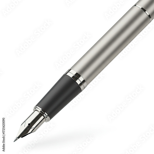 writting pen on white background