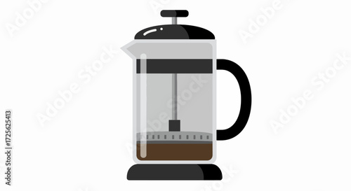Brewtiful: French Press Coffee Icon